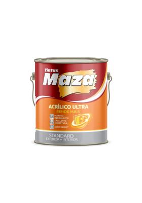 Tinta Acrílica Ultra Rende Mais Branco Neve Maza 3,6 Litros